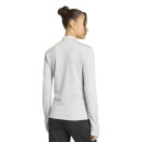 ENTRADA 26 Damen-Trainingsjacke TEAM LIGHT GREY/WHITE