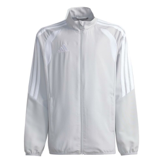 TIRO 26 LEAGUE Youth Presentation jacket TEAM LIGHT GREY/WHITE