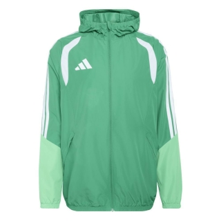 TIRO 26 COMPETITON Allweather jacket TEAM GREEN/SEMI SCREAMING GREEN/WHITE