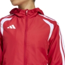 TIRO 26 COMPETITON Womens Allweather jacket TEAM POWER RED/SELURE/WHITE