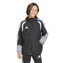 TIRO 26 COMPETITON Kinder-Allwetterjacke BLACK/LIGHT ONIX/WHITE