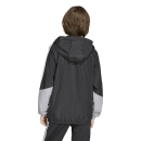 TIRO 26 COMPETITON Kinder-Allwetterjacke BLACK/LIGHT ONIX/WHITE