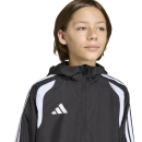 TIRO 26 COMPETITON Youth Allweather jacket BLACK/LIGHT ONIX/WHITE