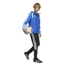 TIRO 26 COMPETITON Youth Allweather jacket ROYAL BLUE/TEAM LIGHT BLUE/WHITE