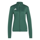 ENTRADA 26 Womens Training jacket DARK GREEN/WHITE
