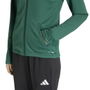 ENTRADA 26 Womens Training jacket DARK GREEN/WHITE
