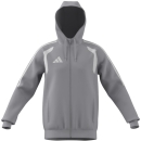 TIRO 26 LEAGUE Kapuzenjacke TEAM LIGHT GREY/WHITE
