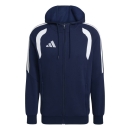 TIRO 26 LEAGUE Hooded jacket TEAM NAVY BLUE/WHITE
