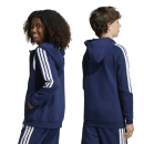 TIRO 26 LEAGUE Youth Hooded jacket TEAM NAVY BLUE/WHITE