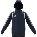 TIRO 26 LEAGUE Youth Hooded jacket TEAM NAVY BLUE/WHITE