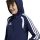 TIRO 26 LEAGUE Youth Hooded jacket TEAM NAVY BLUE/WHITE