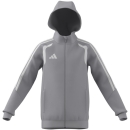 TIRO 26 LEAGUE Kinder-Kapuzenjacke TEAM LIGHT GREY/WHITE