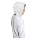 TIRO 26 LEAGUE Youth Hooded jacket TEAM LIGHT GREY/WHITE