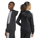 TIRO 26 LEAGUE Kinder-Kapuzenjacke BLACK/WHITE