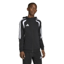 TIRO 26 LEAGUE Youth Hooded jacket BLACK/WHITE