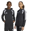 TIRO 26 LEAGUE Youth Hooded jacket BLACK/WHITE