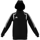 TIRO 26 LEAGUE Youth Hooded jacket BLACK/WHITE