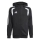 TIRO 26 LEAGUE Youth Hooded jacket BLACK/WHITE