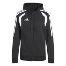 TIRO 26 LEAGUE Damen-Kapuzenjacke BLACK/WHITE