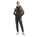 TIRO 26 LEAGUE Damen-Kapuzenjacke BLACK/WHITE
