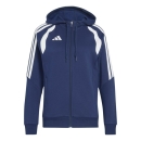 TIRO 26 LEAGUE Damen-Kapuzenjacke TEAM NAVY BLUE/WHITE