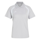 TIRO 26 LEAGUE Womens Polo TEAM LIGHT GREY/WHITE