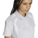 TIRO 26 LEAGUE Womens Polo TEAM LIGHT GREY/WHITE