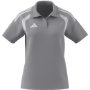 TIRO 26 LEAGUE Womens Polo TEAM LIGHT GREY/WHITE