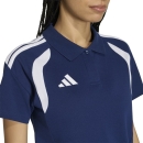 TIRO 26 LEAGUE Womens Polo TEAM NAVY BLUE/WHITE