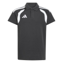 TIRO 26 LEAGUE Youth Polo BLACK/WHITE
