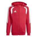 TIRO 26 LEAGUE Youth Hooded jacket TEAM POWER RED/WHITE