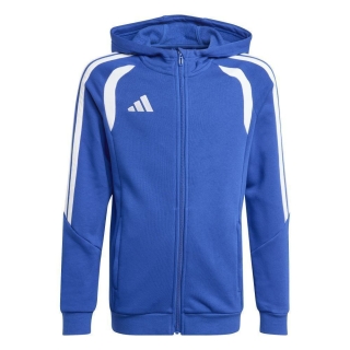 TIRO 26 LEAGUE Kinder-Kapuzenjacke ROYAL BLUE/WHITE