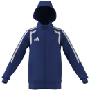 TIRO 26 LEAGUE Kinder-Kapuzenjacke ROYAL BLUE/WHITE