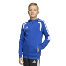 TIRO 26 LEAGUE Youth Hooded jacket ROYAL BLUE/WHITE