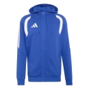 TIRO 26 LEAGUE Hooded jacket ROYAL BLUE/WHITE