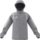 TIRO 26 LEAGUE Youth Windbreaker TEAM LIGHT GREY/WHITE