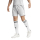 FORTORE 23 Short TEAM LIGHT GREY/WHITE 2XL