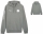Kapuzensweat grau Damen XXL