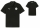 Polo schwarz Damen XS