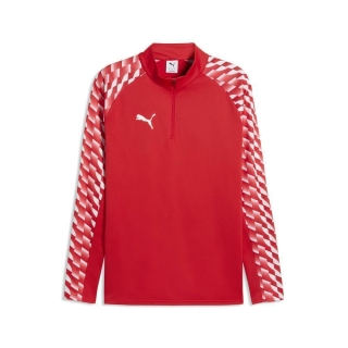 teamLIGA26 Training 1/4 Zip Top PUMA Red-PUMA White-PUMA Red