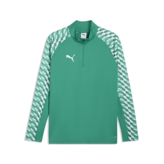 teamLIGA26 Training 1/4 Zip Top Sport Green-PUMA White-Sport Green