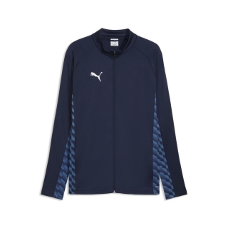 teamLIGA26 Training Jacket PUMA Navy-PUMA White-Blue Horizon