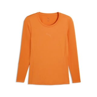 teamLIGA26 Baselayer Tee LS Rickie Orange