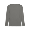 teamLIGA26 Baselayer Tee LS Flat Medium Gray