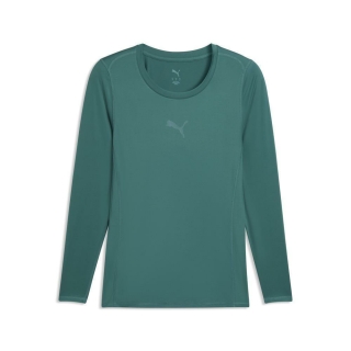 teamLIGA26 Baselayer Tee LS Emerald Ice