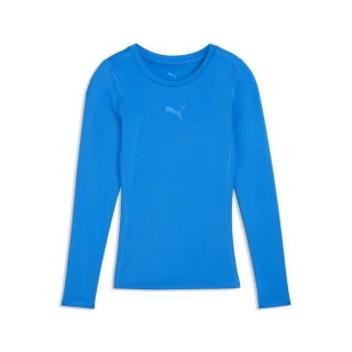 teamLIGA26 Baselayer Tee LS Junior Electro Royal
