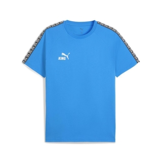 teamKING Tee Electro Royal-PUMA White-PUMA Black