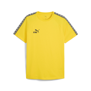 teamKING Tee Faster Yellow-PUMA Black-PUMA Black