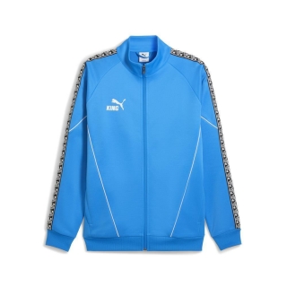 teamKING Anthem Jacket Electro Royal-PUMA White-PUMA Black