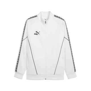 teamKING Anthem Jacket PUMA White-PUMA Black-PUMA Black
